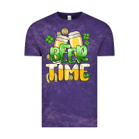 Cloud Purple St.Patrick's Beer time Vintage Tee - HowdyJamesFarm
