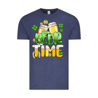 Vintage Denim St.Patrick's Beer time Vintage Tee - HowdyJamesFarm