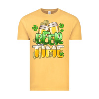 Vintage Mustard St.Patrick's Beer time Vintage Tee - HowdyJamesFarm
