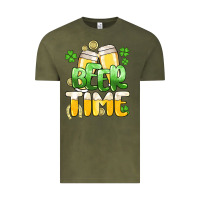 Vintage Olive St.Patrick's Beer time Vintage Tee - HowdyJamesFarm