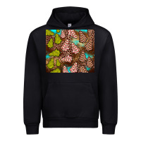 Black little debbie tree cakes leopard turquoise Urban Hoodie - JahusDesignShop