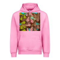 Fuchsia Pink little debbie tree cakes leopard turquoise Urban Hoodie - JahusDesignShop