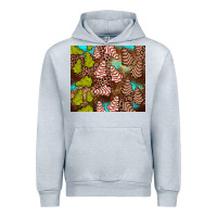 Heather Grey little debbie tree cakes leopard turquoise Urban Hoodie - JahusDesignShop