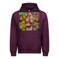 Mauve Wine little debbie tree cakes leopard turquoise Urban Hoodie - JahusDesignShop