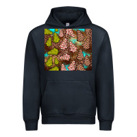 Navy little debbie tree cakes leopard turquoise Urban Hoodie - JahusDesignShop