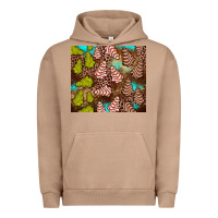 Pigment Burro little debbie tree cakes leopard turquoise Urban Hoodie - JahusDesignShop