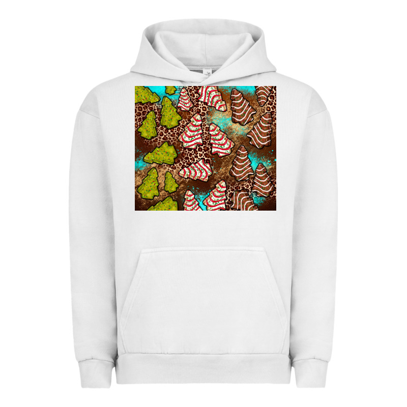 Little Debbie Tree Cakes Leopard Turquoise Urban Hoodie by JahusDesignShop | Teevron