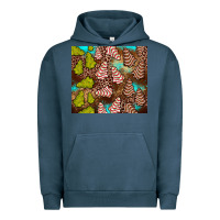 Pigment Midnight Navy little debbie tree cakes leopard turquoise Urban Hoodie - JahusDesignShop