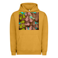 Pigment Peanut Butter little debbie tree cakes leopard turquoise Urban Hoodie - JahusDesignShop
