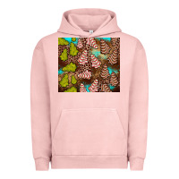 Pigment Salmon little debbie tree cakes leopard turquoise Urban Hoodie - JahusDesignShop