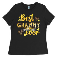 Black best grammy ever mother's day Ladies Tee - CowGirlArtShop