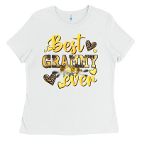 White best grammy ever mother's day Ladies Tee - CowGirlArtShop