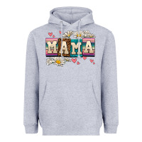 Heather Grey mama Heavyweight Hoodie - AdoDesignShop