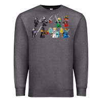 Charcoal Heather ninjago Premium Sweatshirt - maiPhamDesign