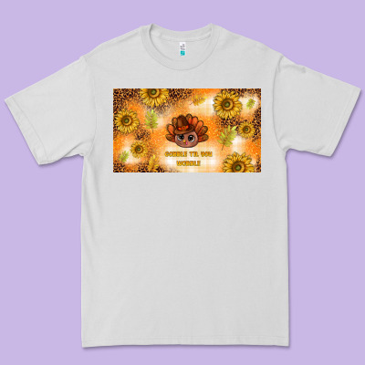 Gobble Til You Wobble Premium Tee Designed By Tumblerdesignbyshophia