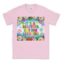 Bubblegum Pink It's a beautiful day for learning tumblr Classic Tee - TumblerDesignByShophia
