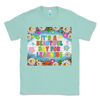 Seafoam It's a beautiful day for learning tumblr Classic Tee - TumblerDesignByShophia