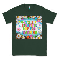 Sports Green It's a beautiful day for learning tumblr Classic Tee - TumblerDesignByShophia