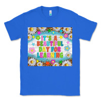 True Royal It's a beautiful day for learning tumblr Classic Tee - TumblerDesignByShophia
