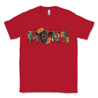 Red Western mini black highland calf Classic Tee - RanaPortraitStore
