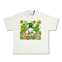 Pistachio St. Patrick's Day shamrockin' with my gnomies Urban Heavy Tee - OliviaCreatesArt