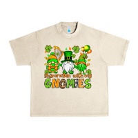 Sandshell St. Patrick's Day shamrockin' with my gnomies Urban Heavy Tee - OliviaCreatesArt
