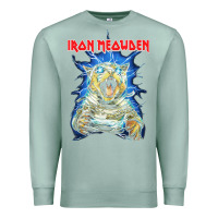 Seafoam iron meowden classic cute cat love animal outfits halloween Premium Sweatshirt - maiPhamDesign