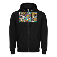 Happy Birthday Alpaca Blue Cup Zipper Hoodie | Teevron
