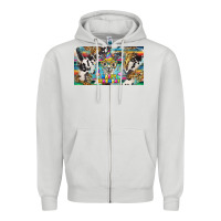 Dove Grey happy birthday alpaca blue cup Zipper Hoodie - BarkalooDesign