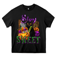 Black Stay Sweet Heavy Core Tee - texasbilliewilder
