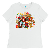 White cinco de mayo soap lady Ladies Tee - CowGirlArtShop