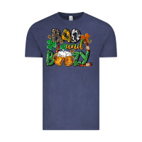 Vintage Denim Bad and boozy St. Patrick's Day Vintage Tee - CowGirlArtShop