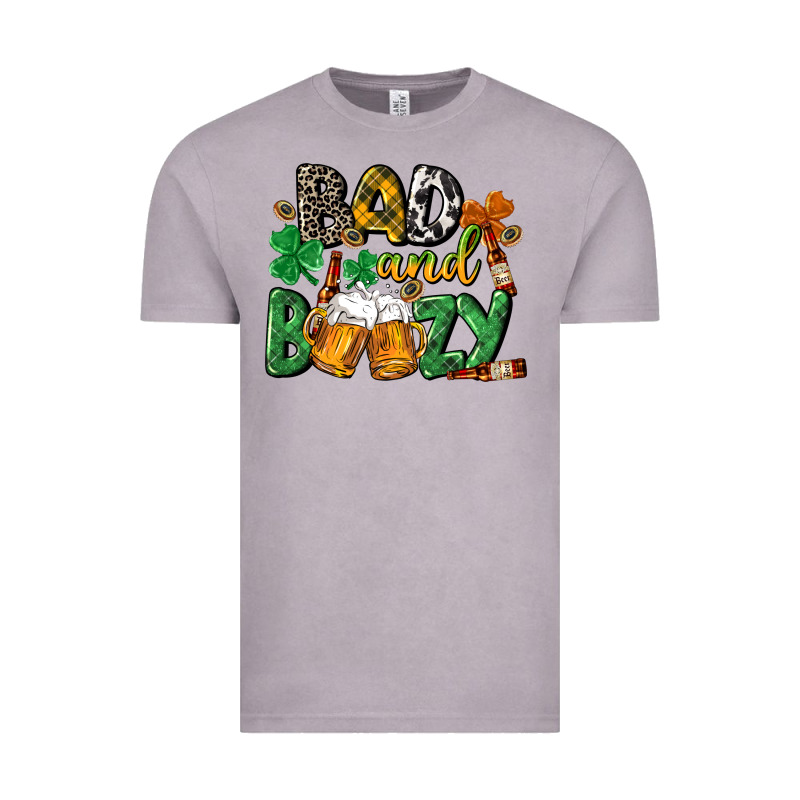 Bad And Boozy St. Patrick's Day Vintage Tee by CowGirlArtShop | Teevron