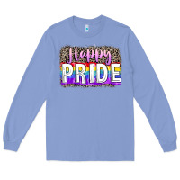 Colony Blue Happy pride Long Sleeve Tee - FaDigitalArtStudio