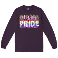 Plum Happy pride Long Sleeve Tee - FaDigitalArtStudio