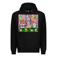 Black easter gnome Premium Hoodie - CowhideDigitalArt