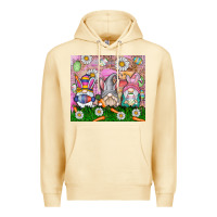 Pina Colada easter gnome Premium Hoodie - CowhideDigitalArt