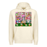Sandshell easter gnome Premium Hoodie - CowhideDigitalArt