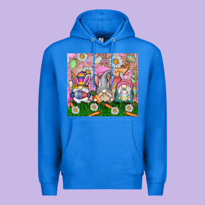 Easter Gnome Premium Hoodie Designed By Cowhidedigitalart