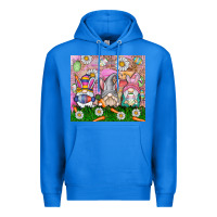 True Royal easter gnome Premium Hoodie - CowhideDigitalArt