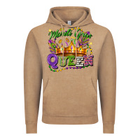 Vintage Coffee mardi gras queen Vintage Hoodie - FaDigitalArtStudio