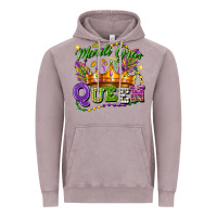 Vintage Zinc mardi gras queen Vintage Hoodie - FaDigitalArtStudio