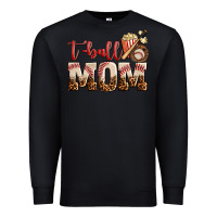Black t ball mom Premium Sweatshirt - AdoDesignShop