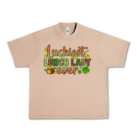 Burro St. Patrick's Luckiest lunch lady ever Urban Heavy Tee - OliviaCreatesArt