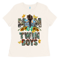Bone mom of twin boys mother's day Ladies Tee - CowGirlArtShop