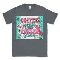 Charcoal Heather coffee scrubs and rubber gloves Classic Tee - TumblerDesignByShophia