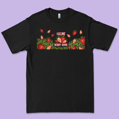 Feeling Berry Good Premium Tee Designed By Tumblerdesignbyshophia