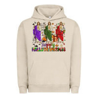 Pigment French Oak san judas happy  hallothanksmas Urban Hoodie - JahusDesignShop