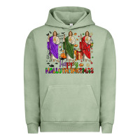 Pigment Oil Green san judas happy  hallothanksmas Urban Hoodie - JahusDesignShop