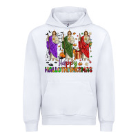 White san judas happy  hallothanksmas Urban Hoodie - JahusDesignShop